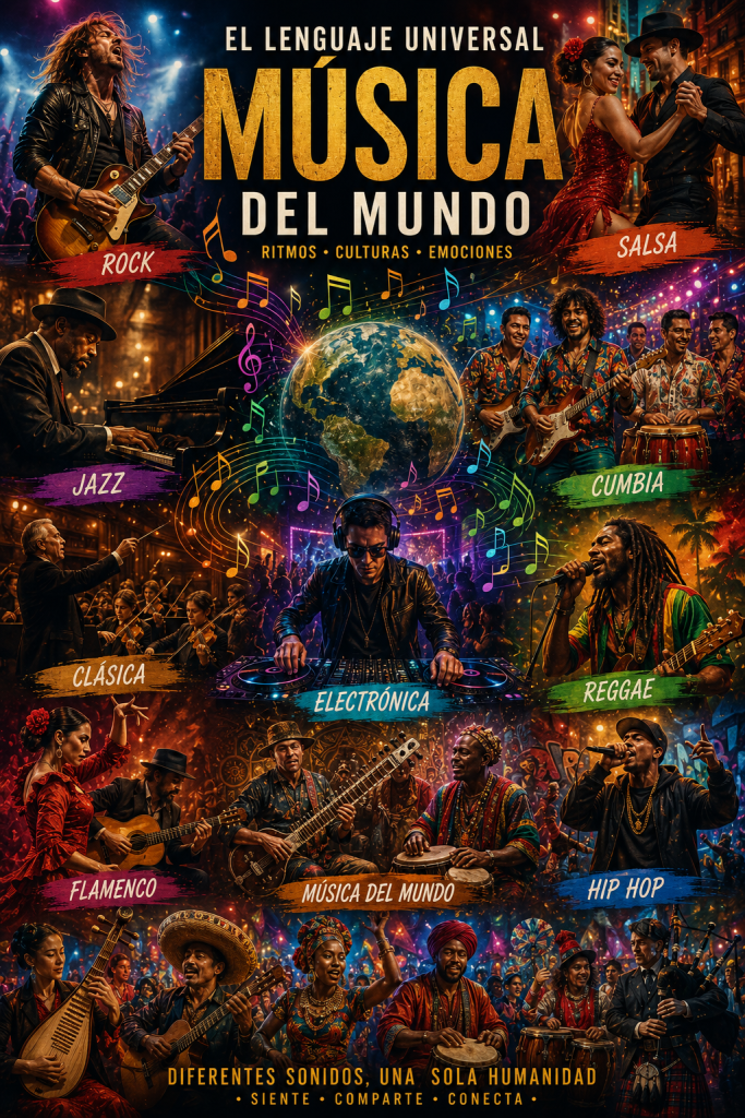generos musicales mas populares del mundo